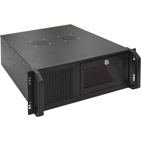 Exegate EX293239RUS Серверный корпус ExeGate Pro 4U480-06/4U4021S <RM 19", высота 4U, глубина 480, БП 1200RADS, USB>