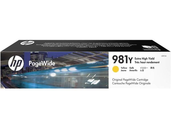 HP L0R15A Картридж №981 Yellow