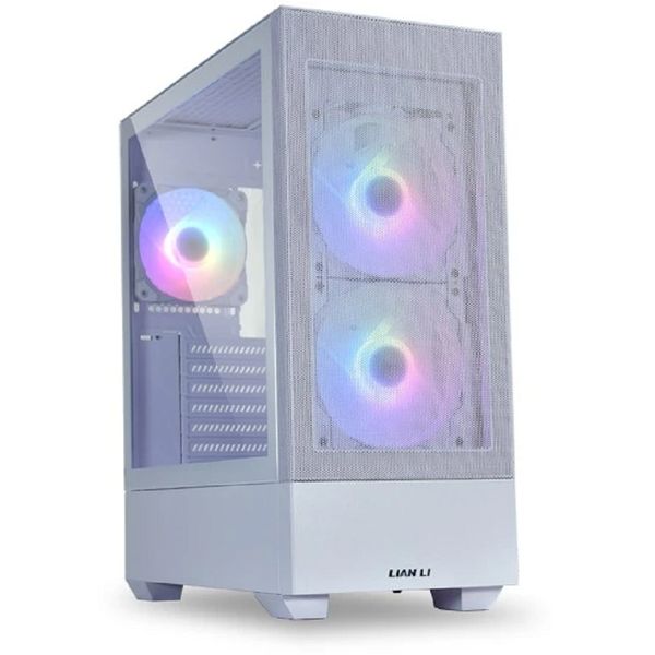 Корпус Lian Li Lancool 205M Mesh / White / mATX, TG / 2x 140mm ARGB fans inc. / G99.OE744MS.10R