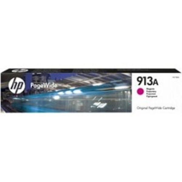 Картридж струйный HP 913A F6T78AE пурпурный (3000стр.) для HP PW 352dw/377dw/Pro 477dw/452dw