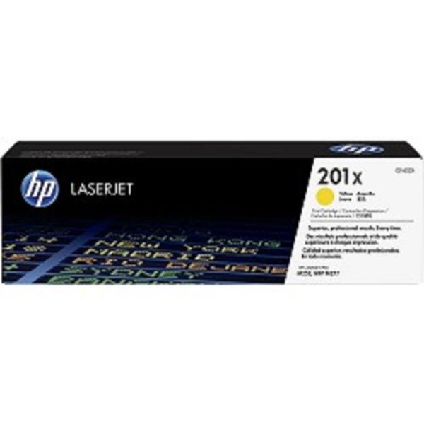 Картридж лазерный HP 201X CF402X желтый (2300стр.) для HP CLJ Pro M252/M277