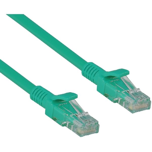 Exegate EX286377RUS Патч-корд LSZH UTP-RJ45-RJ45-5e-0,5M-LSZH-GN, UTP, cat.5e, 0.5м, зеленый