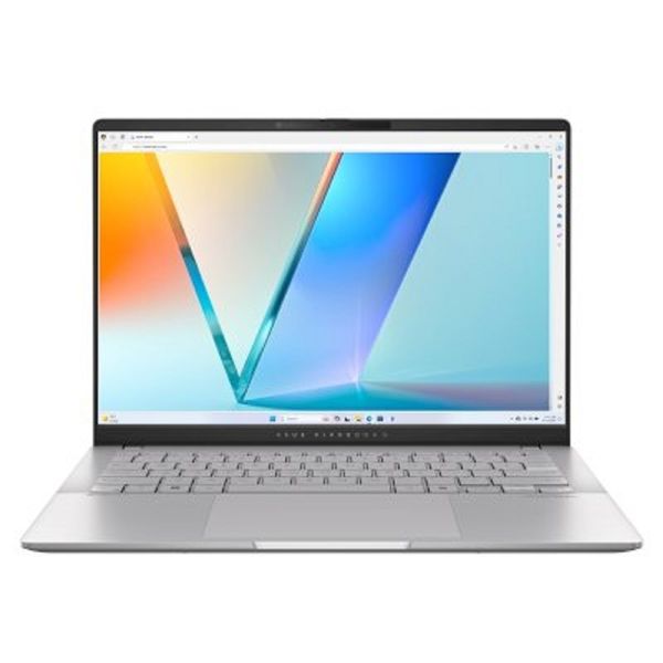 Ноутбук Asus VivoBook S14 OLED M5406WA-QD127 Ryzen AI 9 365 24Gb SSD1Tb AMD Radeon 880M 14" OLED WUXGA (1920x1200) без ОС silver WiFi BT Cam (90NB14P1-M007L0)
