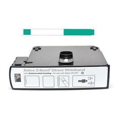 Картриджи для HC-100 GREEN этикетки-браслеты 25х279 мм (1200 шт)