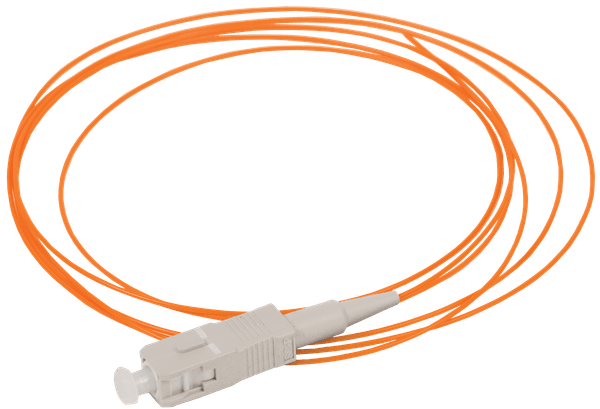 Оптический пигтейл, (MM), (MM), 50/125 (OM2), SC/UPC, LSZH, 1,5м