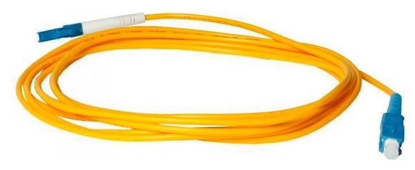 Кабель Патч-корд Lanmaster TWT-LC-LC/SU-10 1x9/125 OS1/OS2 LC-LC 10м ПВХ оранжевый