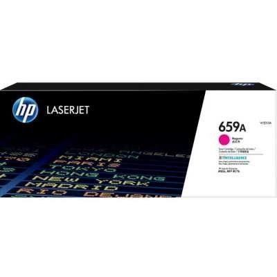 Картридж лазерный HP 659A W2013A пурпурный бар.в компл. (13000стр.) для HP LJ M856/M776