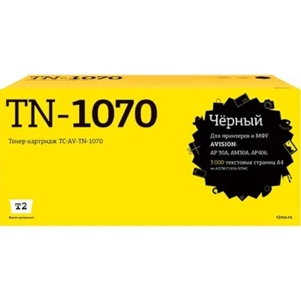 TC-AV-TN-1070 Картридж T2 для Avision AP30A/AM30A/AP406 (3000стр.) с чипом