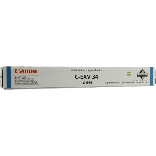 Картридж лазерный Canon C-EXV34C 3783B002 голубой для Canon iR C2020/C2025/C2030/C2220/C2225/C2230