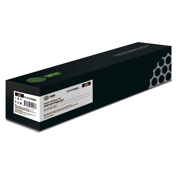 Картридж лазерный Cactus CS-PH7800BK 106R01573 черный (24000стр.) для Xerox Phaser 7800