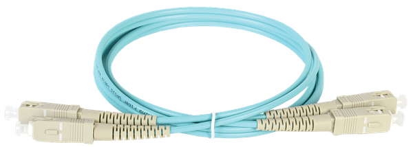 Оптический (патч-корд), MM, 50/125 (OM3), SC/UPC-SC/UPC,(Duplex),1м