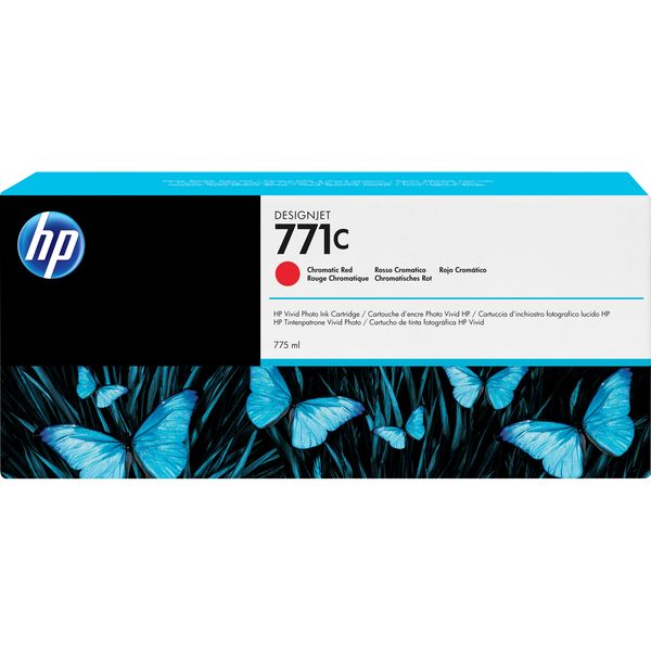 Картридж струйный HP 771C B6Y08A хроматический красный (775мл) для HP DJ Z6200