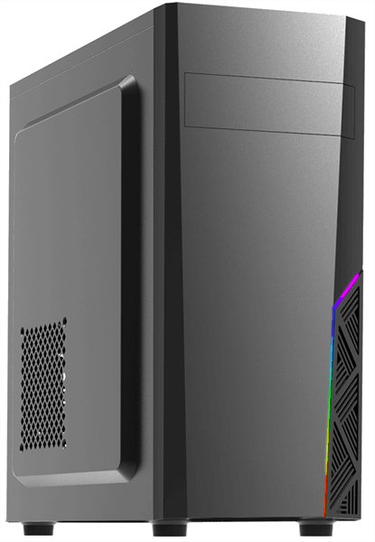 корпус ZALMAN T8, ATX, BLACK, 1x5.25", 2x3.5", 2x2.5", 2xUSB2.0, 1xUSB3.0, REAR 1x120mm (вмятина на корпусе)