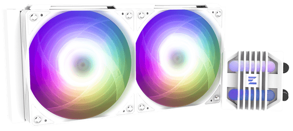Система водяного охлаждения Zalman CPU Liquid Cooler 240mm, white