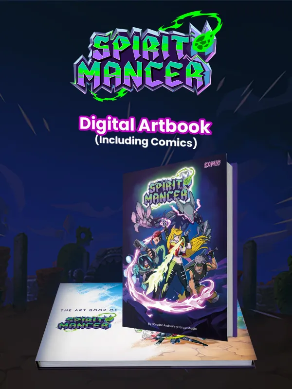 Дополнение к игре для ПК Dear Villagers Spirit Mancer - Digital Artbook & Comics (12+)