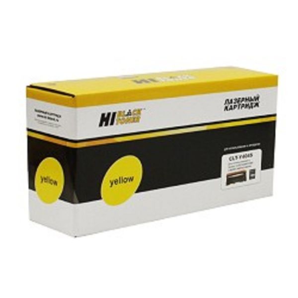 Hi-Black CLT-Y404S Картридж для Samsung Xpress SL-C430/C430W/C480/C480W/C480FW (1000стр.) жёлтый, с чипом