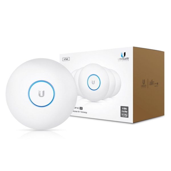 Точка доступа Wi-Fi Ubiquiti UniFi AP AC Long Range (5-pack) |UAP-AC-LR-5| Ubiquiti точка доступа, 2.4/5 ГГц, 802.11a/b/g/n/ac, |UAP-AC-LR-5|, 1x 1G Ethernet (5-pack) {4} (025457)