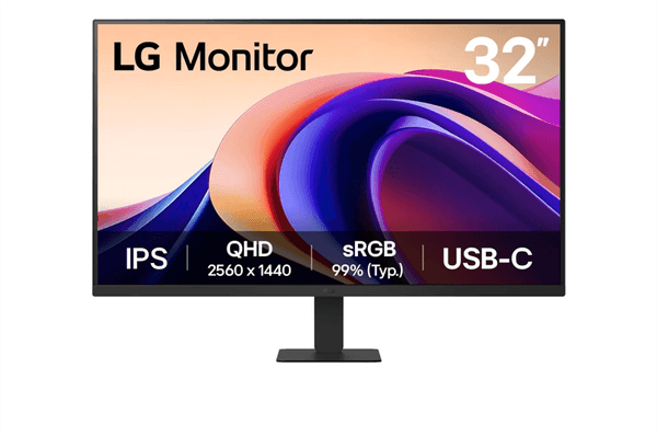 Монитор LG 31,5" 32U631A-B, 16:9, IPS, QHD, 5ms, 250cd, 100Hz, HDMI, USB-C