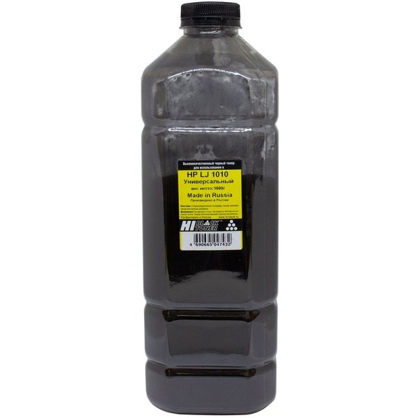 Hi-Black Тонер (Made in Russia) Универсальный для HP LJ 1010, Bk, 1 кг, канистра