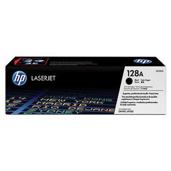 Картридж лазерный HP 128A CE320A черный (2000стр.) для HP CM1415/CP1525