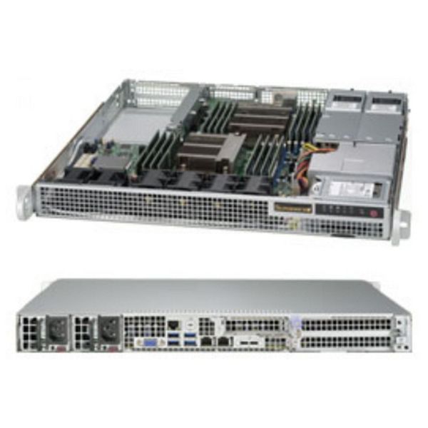 Платформа системного блока SuperMicro SYS-1028R-WMR 1U Rackmount SC514-R400W X10DRW-E LGA2011 16xDDR4 10xSATA3 2xUSB3.0 4xUSB2.0 2xPCI-E3.0x16 Full-height, Half-length slots