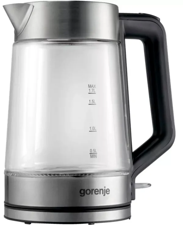 Чайник электрический Gorenje K17GED 1.7л. 2200Вт нержавеющая сталь корпус: стекло (739182)