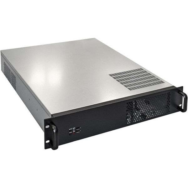 Exegate EX293344RUS Серверный корпус ExeGate Pro 2U550-08 <RM 19", высота 2U, глубина 550, БП 1200ADS, 2*USB>