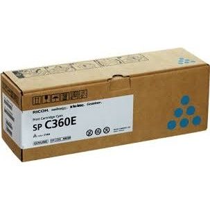Картридж лазерный Ricoh SP C360E 408189 голубой (1500стр.) для Ricoh SP C360DNw/C360SNw/C360SFNw/C361SFNw