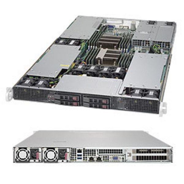 Платформа системного блока SuperMicro SYS-1028GR-TR X10DRG-H-O-P, 118GH-R1K66B 1U Rackmount CSE-118GH-R1K66B X10DRG-H SATA3 (6Gbps)