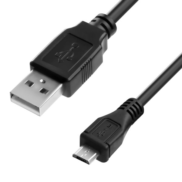 4ПХ Кабель 1.0m MicroUSB, черный