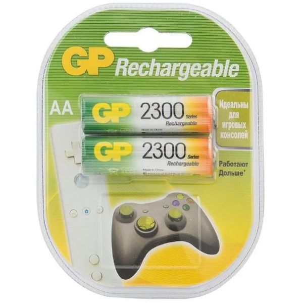 Аккумулятор GP 230AAHC AA NiMH 2250mAh (2шт)
