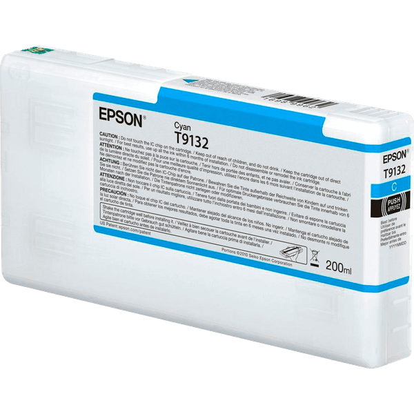 Epson C13T913200 картридж  для Epson SC-P5000/SC-P5000V, Cyan, 200 мл. (LFP)