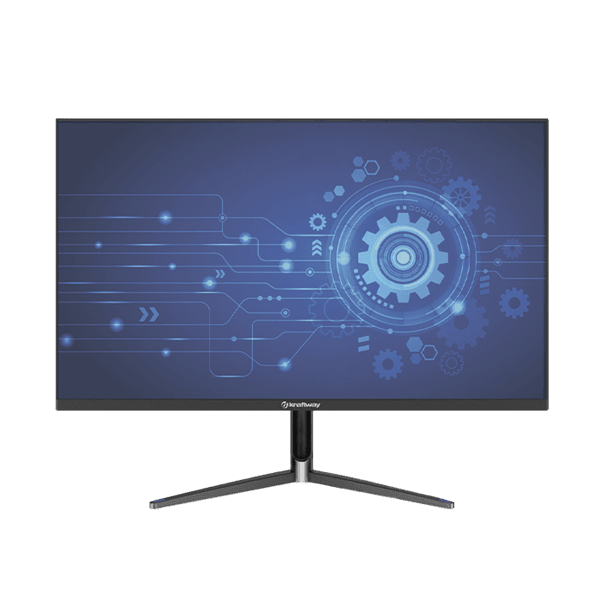 Монитор Монитор Kraftway 27" KraftView KV-470 LED Monitor 1920x1080, 16:9, IPS, 250 cd/m2, 1000:1, 5ms, 178°/178°, VGA, HDMI, DP, 60Hz, speak,наклон, внутр. бп.  Black МИНПРОМТОРГ (МПТ) 1г