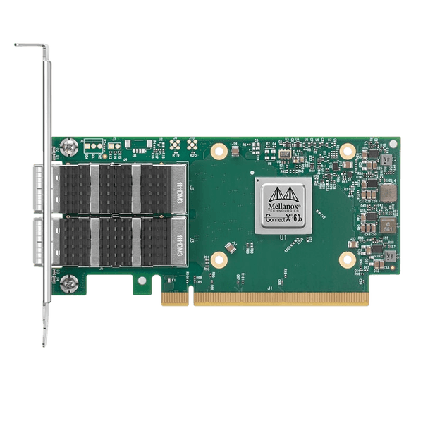 Сетевая карта/ CX623106T ConnectX-6 Dx EN adapter card, 100GbE, Dual-port QSFP56, PCIe 4.0 x16, No Crypto, Tall Bracket, 900-9X6AG-0056-ST1