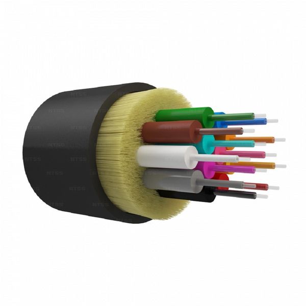 NTSS Оптический кабель IN/OUT, OS2, 9/125, 12 волокон, LSZH, черный NTSS-FO-D-IN/OUT-9-12-LSZH
