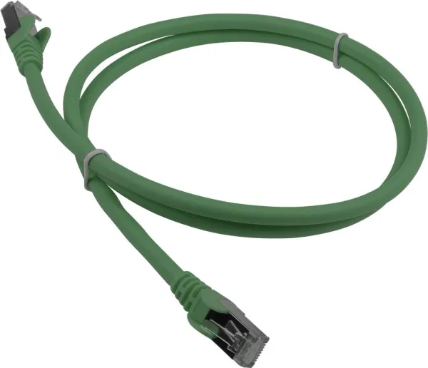 Патч-корд Патч-корд LANMASTER LSZH SFTP кат.6A, 5.0 м, зеленый