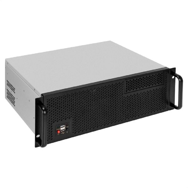 Exegate EX297863RUS Серверный корпус ExeGate Pro 3U300-03 <RM 19", высота 3U, глубина 300, БП 600PPH-SE 80 PLUS® Bronze, USB>