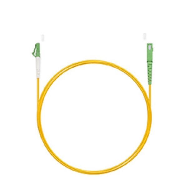 Cabeus FOP(s)-9-LC/APC-SC/APC-1m Шнур оптический simplex LC/APC-SC/APC 9/125 sm 1м LSZH
