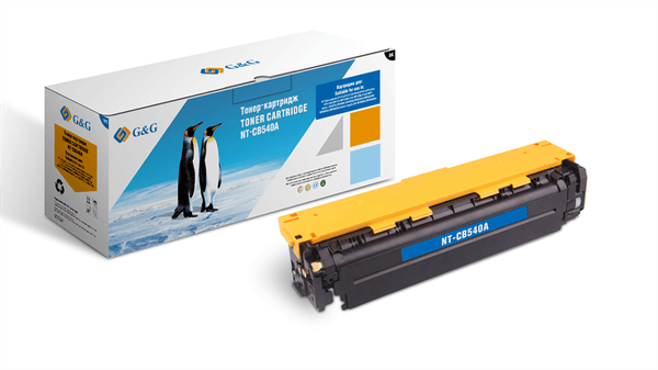Картридж Cartridge G&G 203A для HP CLJ M254/M280/M281 с чипом 1 400 стр. черный аналог CF540A  гарантия 36 мес.