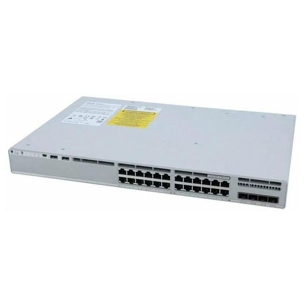 Коммутатор CISCO Catalyst 9200L 24-port PoE+ 4x1G uplink Switch, Network Essentials , C9200L-24P-4G-E