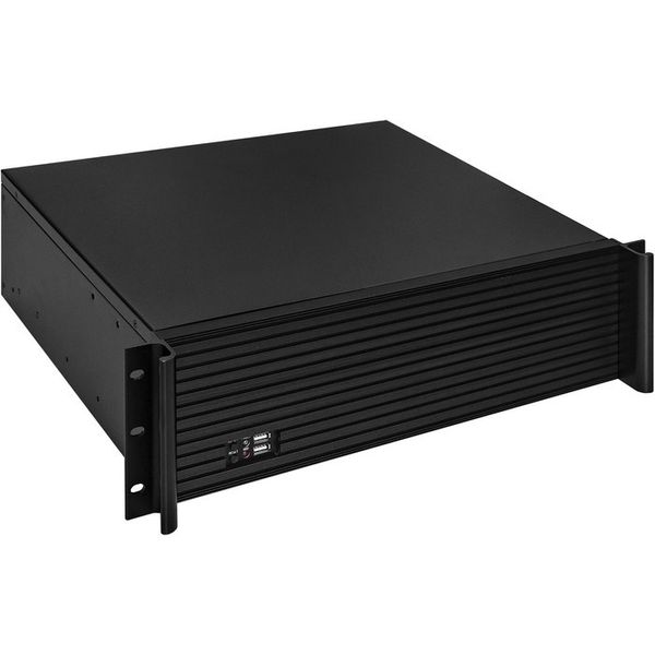 Exegate EX293191RUS Серверный корпус ExeGate Pro 3U390-11 <RM 19", высота 3U, глубина 390, БП 1200RADS, USB>