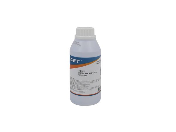 Тонер PK231 для KYOCERA ECOSYS M8124cidn/8130cidn (Japan) Cyan, 105г/бут, OSP0231C-105