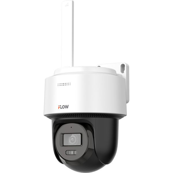 4Мп поворотная IP-камера с гибридной Smart-подсветкой до 30м и WiFi, 1/3 CMOS, объектив 2.8мм, угол 94, мех ИК-фильтр, 0.01лк@F2.0, H.265/H.264/MJPEG, двойной поток, 2560 1440 @20к/с, DWDR HLC BLC 3D DNR, ИК-подсветка и подсветка белым светом до 30м,  авт
