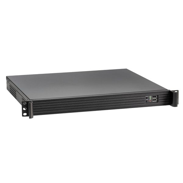 Exegate EX279770RUS Серверный корпус Exegate Pro 1U390-01 <RM 19",  высота 1U, глубина 390, БП 300ADS, USB>