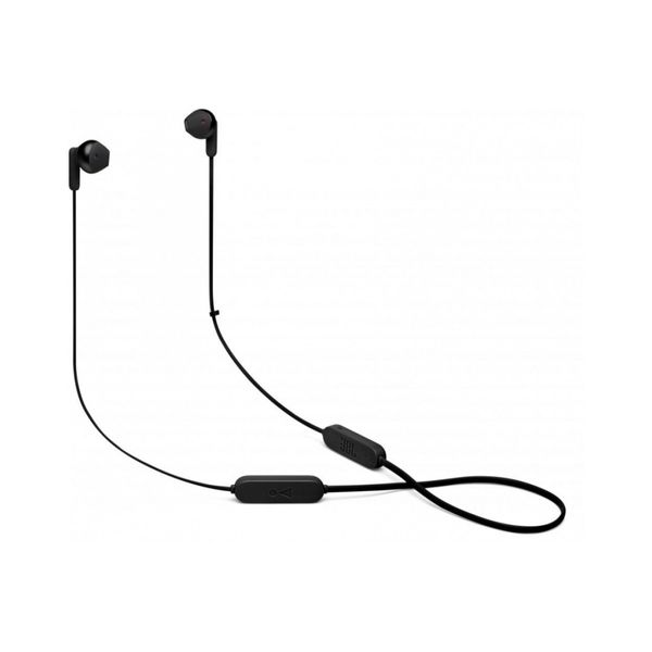 Гарнитура вкладыши JBL Tune 215BT черный беспроводные bluetooth шейный обод (JBLT215BTBLK)